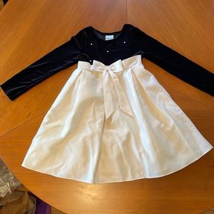 Perfectly Dressed velvet/satin dress